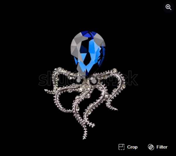 Floating Round Near Colorless 4.5mm Cubic Zirconia Five Stone Ring